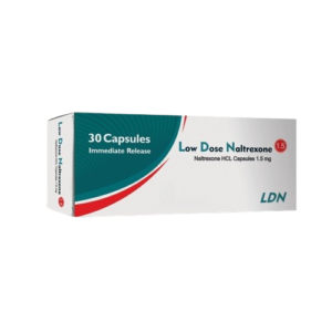 Low Dose Naltrexone 1.5 mg is a very low-dose formulation of naltrexone used to modulate the immune system, reduce inflammation, and support chronic conditions like autoimmune disorders, fibromyalgia, and fatigue syndromes. It works by briefly blocking opioid receptors, which can stimulate endorphin production and promote immune balance, and is typically taken once daily under medical supervision.