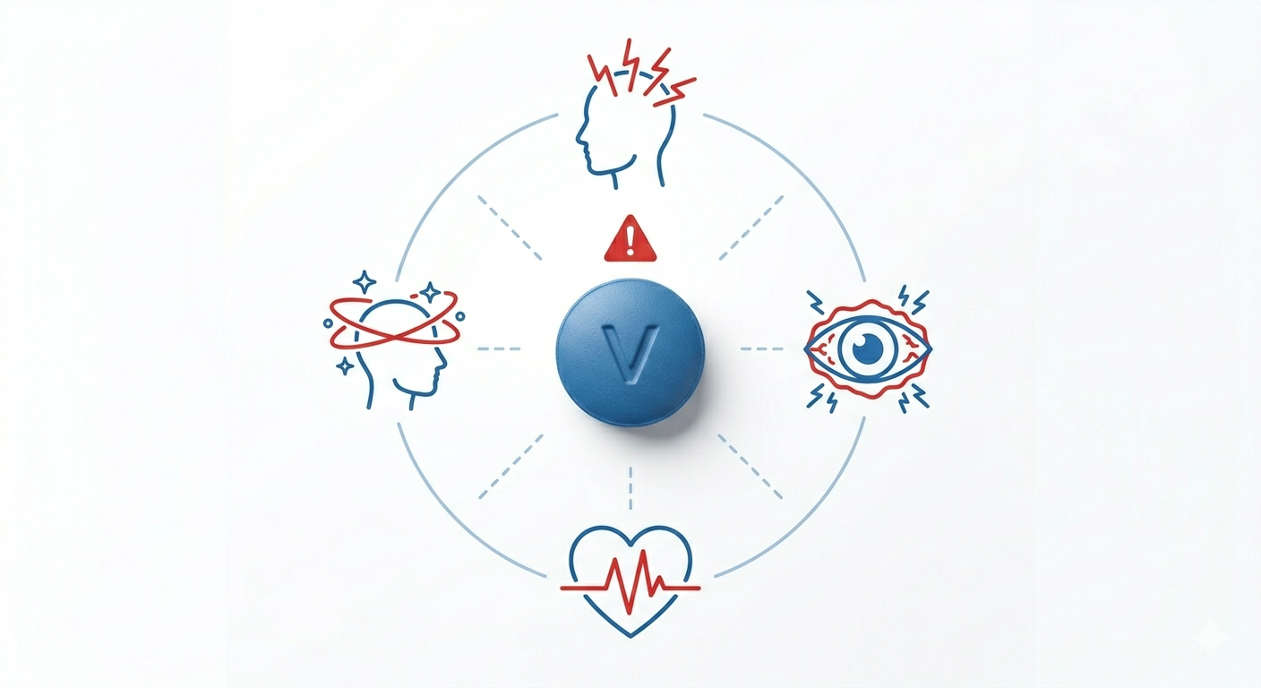 Sildenafil overdose side effects risks dosage guide