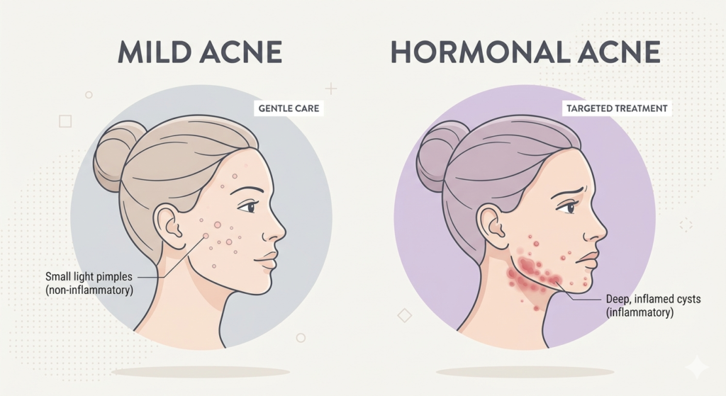 How Long Does Acne Take to Heal? Complete Recovery Timeline Acne vs Hormonal Acne
