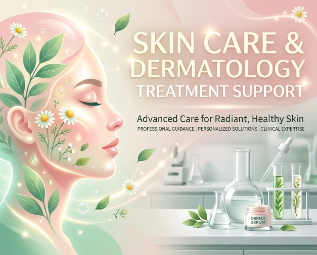 Skin care medicines for acne treatment support and healthy skin management