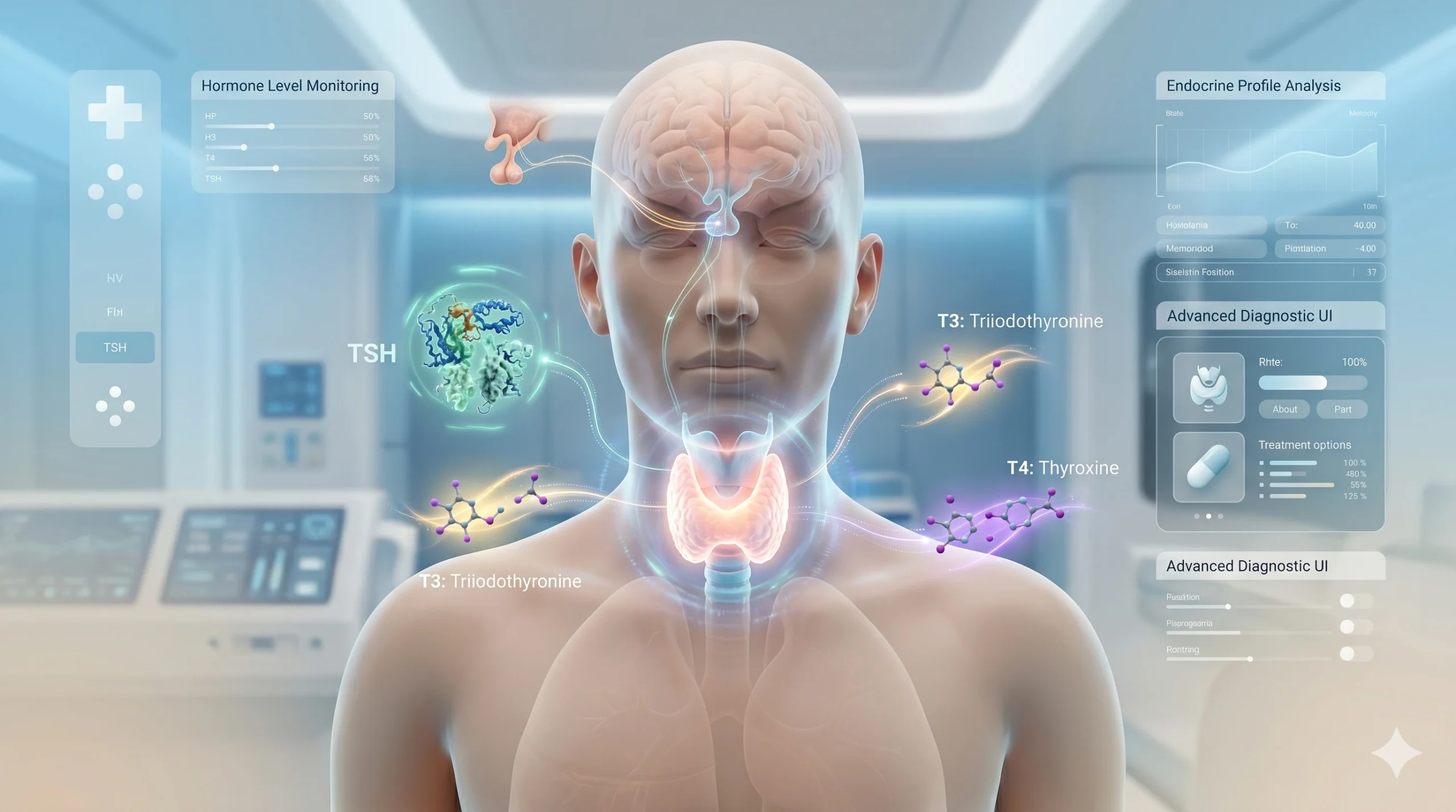 Thyroid care medicines and hormone balance support