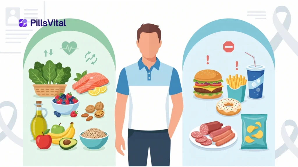 How diet impacts erectile health foods that help and harm