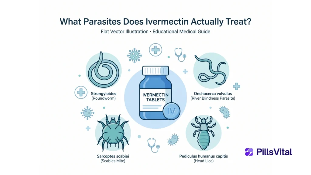 What parasites does ivermectin treat guide