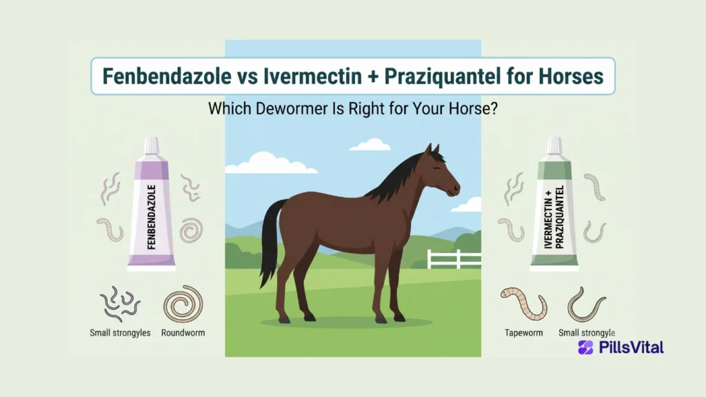 Fenbendazole vs Ivermectin + Praziquantel for Horses: Which Dewormer Is Right? Fenbendazole vs ivermectin praziquantel for horses dewormer comparison