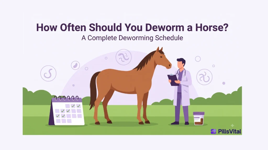 How often should you deworm a horse and modern horse parasite control