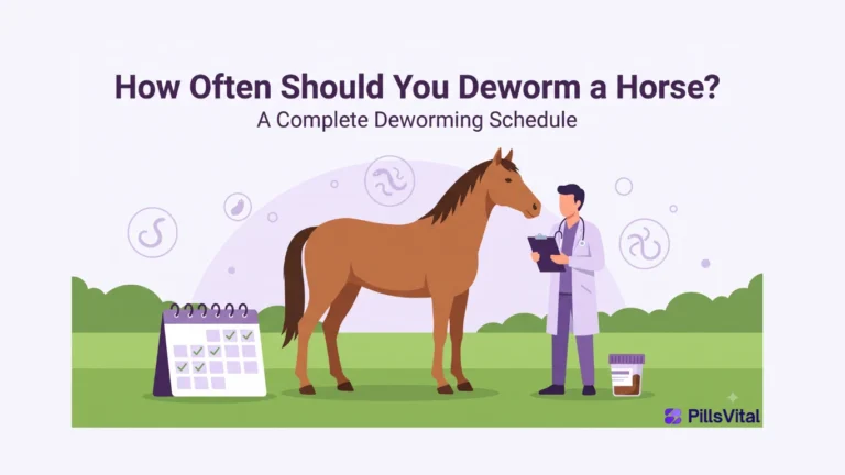 How often should you deworm a horse with a horse deworming schedule